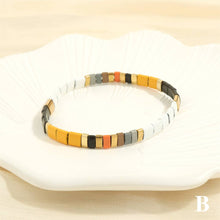 Load image into Gallery viewer, 5MM TILA Beads Beaded Elastic Bracelets - BJ: MIO55654-F
