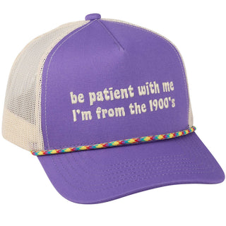 Be Patient With Me Trucker Hat - Olita Gifts & Goods