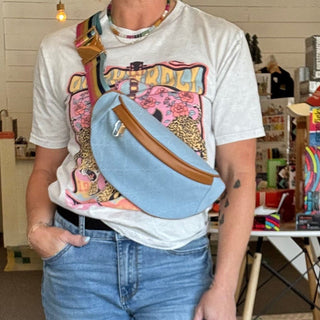 Ali Denim Belt Bag - Olita Gifts & Goods