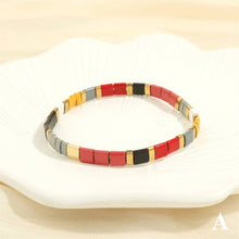 Load image into Gallery viewer, 5MM TILA Beads Beaded Elastic Bracelets - BJ: MIO55654-F

