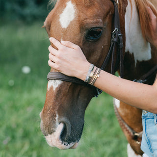"Adapt" Camouflage with Antler Charm Hair Tie Bracelets: Small - Olita Gifts & Goods