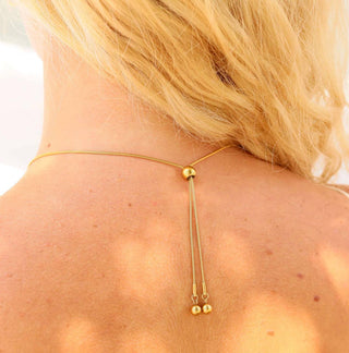 Hazel Necklace 18k plated - Olita Gifts & Goods