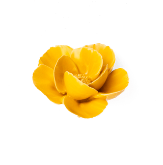 Ceramic Yellow Poppy - Olita Gifts & Goods