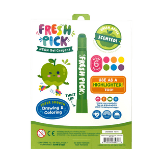 Fresh Pick Apple Scented Gel Crayons - Olita Gifts & Goods