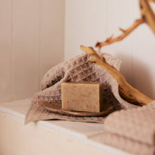 Load image into Gallery viewer, Taupe Waffle Washcloth Set
