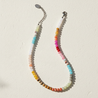 Blush Beam Stone Necklace
