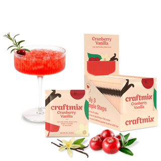 Cranberry Vanilla Cocktail / Mocktail Mixer - 24ct Caddy - Olita Gifts & Goods