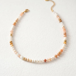 Desert Bloom Picture Stone Necklace - Olita Gifts & Goods