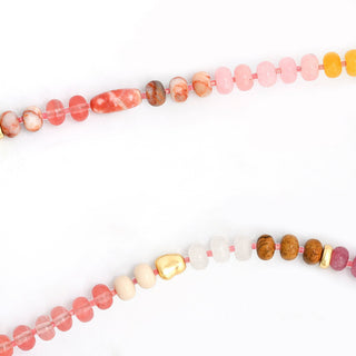 Desert Bloom Picture Stone Necklace - Olita Gifts & Goods