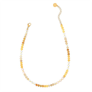 Blush Honey Jade Necklace - Olita Gifts & Goods