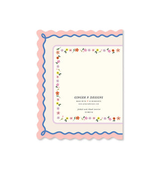 Mother's Day Scallop Greeting Card - Olita Gifts & Goods