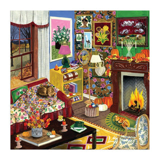Fall is in the Air 500 Piece Puzzle - Olita Gifts & Goods
