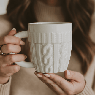 Cream Sweater Coffee Mug - Olita Gifts & Goods