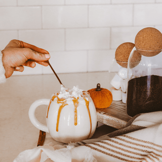 Cream Pumpkin Mug - Olita Gifts & Goods