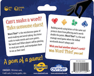 Word Thief – The Card Game of Letter and Larceny! - Olita Gifts & Goods