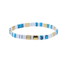 Load image into Gallery viewer, 5MM TILA Beads Beaded Elastic Bracelets - BJ: MIO55654-G
