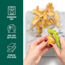 Load image into Gallery viewer, Caterpeeler - Fruit &amp; Veggie Peeler

