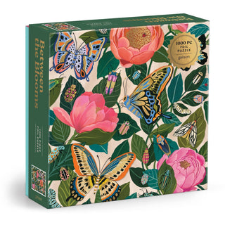 Between the Blooms 1000 Piece Foil Puzzle - Olita Gifts & Goods