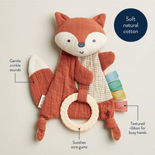 Load image into Gallery viewer, Bitzy Crinkle™ Sensory Toy with Teether: Multiple Options
