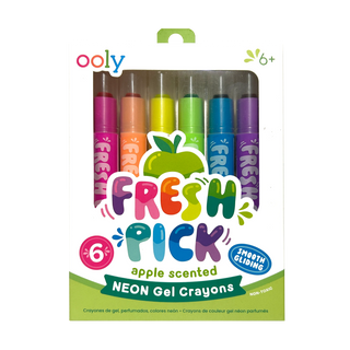 Fresh Pick Apple Scented Gel Crayons - Olita Gifts & Goods