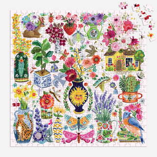 Buzzy Bouquets 500 Piece Puzzle - Olita Gifts & Goods