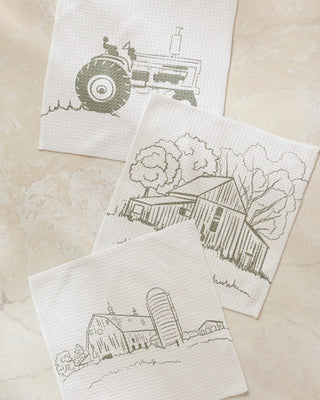 Old Farm Dishcloth Set - Olita Gifts & Goods