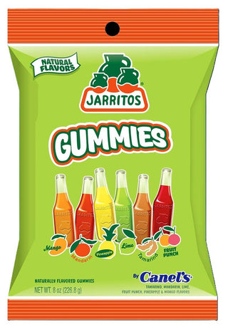 Jarritos Gummies 8oz Peg Bag, 12ct