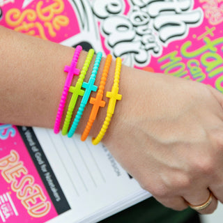 Jesus Bracelets - 5 Packs: Berry Bliss / Extra Small - Olita Gifts & Goods