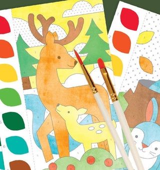Woodland Paint by Numbers - Olita Gifts & Goods