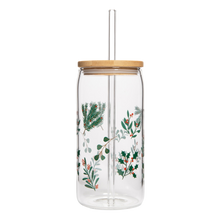 Load image into Gallery viewer, Holly Can Glass
