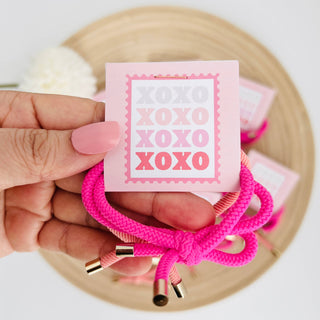 "XOXO" Hair Tie Set