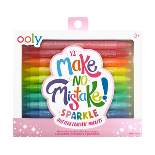 Make no Mistake!: Glittery Erasable Markers