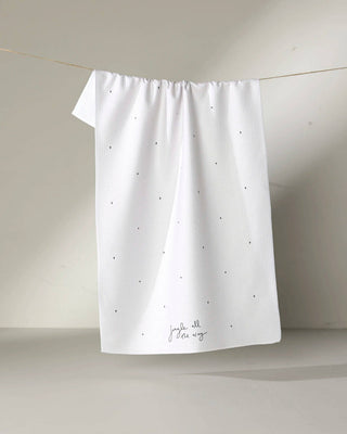 Jingle All the Way Tea Towel