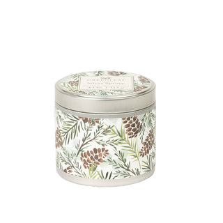 Silver Spruce Tin Candle