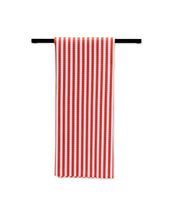 Load image into Gallery viewer, Summer Stripe Red Tea Towel
