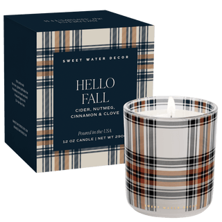 Hello Fall Boxed Soy Candle - Olita Gifts & Goods