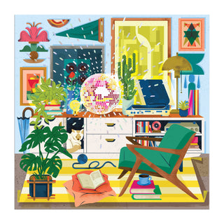 Disco Life 500 Piece Foil Puzzle - Olita Gifts & Goods
