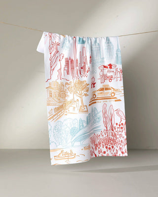 New York in Color Tea Towel - Olita Gifts & Goods
