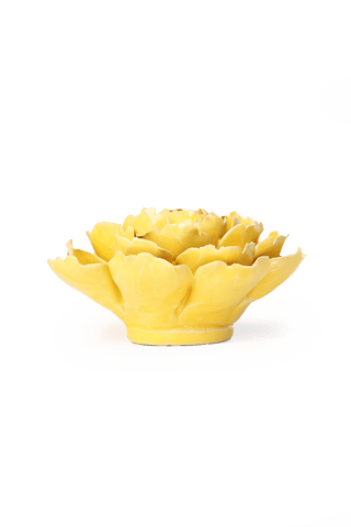 Ceramic Yellow Peony - Olita Gifts & Goods