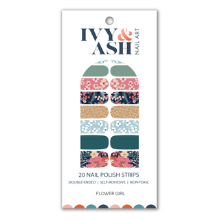 Flower Girl Nail Wraps - Olita Gifts & Goods