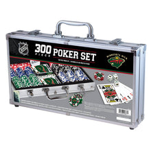 Load image into Gallery viewer, Minnesota Wild 300 Piece Poker Set
