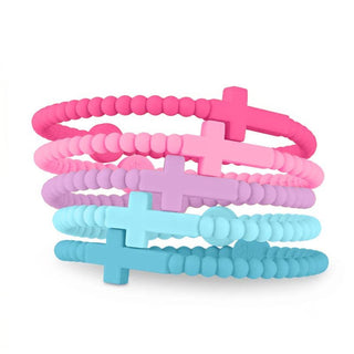 Jesus Bracelets - 5 Packs: Berry Bliss / Extra Small - Olita Gifts & Goods