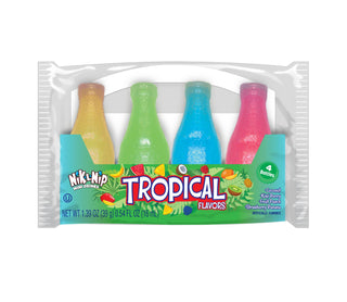 Tropical Nik - L - Nips Wax Bottles (4pk), 18ct - Olita Gifts & Goods
