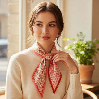 Twirl & Tie Scarf Accessory–Everbloom Dusty Rose - Olita Gifts & Goods