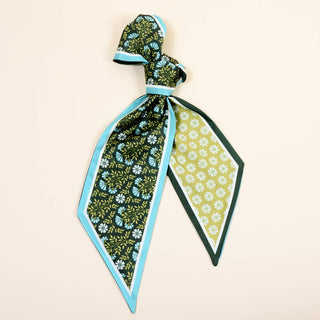 Twilly Scarf –Everbloom Forest Green - Olita Gifts & Goods