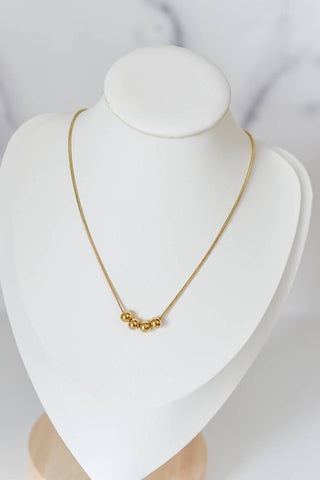 Hazel Necklace 18k plated - Olita Gifts & Goods