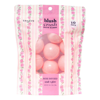Blush Crush Bath Bombs – 10 Pack - Olita Gifts & Goods