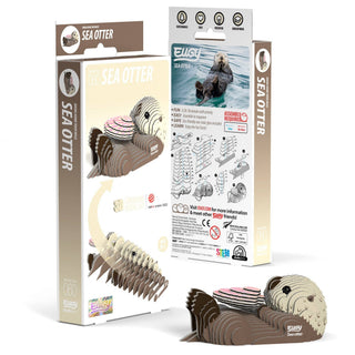 EUGY Sea Otter 3D Puzzle - Olita Gifts & Goods