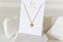 Load image into Gallery viewer, Blakely Bubble Heart Necklace
