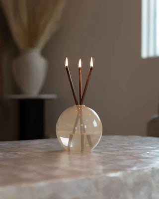 Everlasting Candles – Reusable Steel Oil Candles: Black